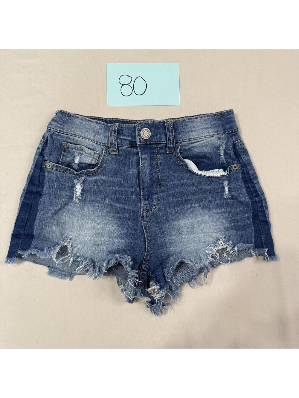 Mudd Juniors Distressed Denim Cutoff Shorts Size 5